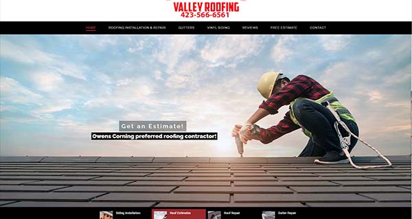 Roofer Website Designer